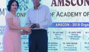 Dr.Rinky Kapoor as invited guest speaker on Advances in cosmetic dermatology, at the annual conference of medical specialities of Indian medical association Mira Bhayander branch of Indian Medical Association, on 14th (1)