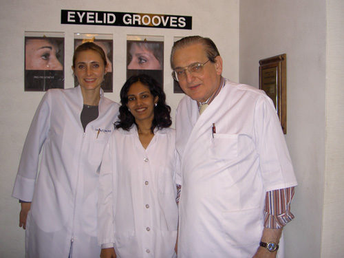 Dr. Rinky Kapoor with Dr. Jay Barnett and Dr. Channing Barnett