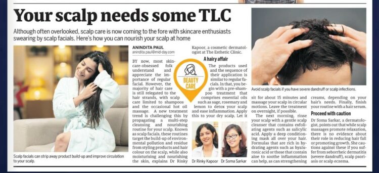 Your scalp needs some TLC